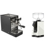 Stone Espresso Lite Black + Eureka Mignon Silenzio, BL white