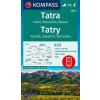 Tatry - Vysoké - Západné - Belianske 1:50 000, 2100 NKOM