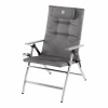 Coleman 5 Position Padded Aluminium Šedá židle