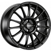 OZ Superturismo LM MB 8x18 ET35 (5x112) - W01854205R9 matná čierna farba so strieborným písmom