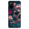 Lesklé pouzdro iSaprio pro Realme C67 - Skull in Roses (Lesklé pouzdro, kryt, obal iSaprio Exclusive na mobil Realme C67 s motivem Skull in Roses - elegantní skleněný vzhled, skvělá ochrana mobilu a l