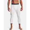 Under Armour Pánske legíny UA HG Armour 3/4 Legging Biela LG