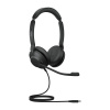 Jabra Evolve2 30 Slúchadlá s mikrofónom Kábel Pres hlavu Kancelária / call centrum USB Typ-C Čierna (23189-999-879)