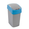 Odpadkový kôš Flip Bin Gray / Blue 10 l CURVER