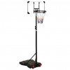 vidaXL Basketbalový stojan priehľadný 216-250 cm polykarbonát