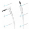 Kábel BOROFONE BL10 AUX Jack 3,5 mm - Jack 3,5 mm biely 1 meter