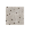 LOVE NEST Shelter mozaika s matným povrchom, 35 x 35 x 1,05 cm, grey, 663.0085.003