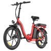 Fafrees F20+ skladací elektrický bicykel - červená