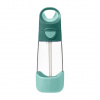 B.box Fľaša na pitie so slamkou 450 ml - emerald forest