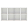 Biely modulárny policový systém 136x69 cm Mistral Kubus - Hammel Furniture