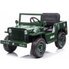Veľké vojenské VOZIDLO NA BATÉRIU pre deti JEEP pohon 4x4 vodičský preukaz