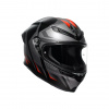 AGV K6 S E2206 MPLK KARVE MATT BLACK/GREY/RED Velkosť: M