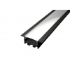 LED profil do sádrokartonu ALPI RAME-K černý - LED profil RAME-K černý - 1m