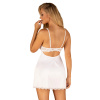 Zvodná košieľka Amor Blanco chemise - Obsessive 2XL/3XL bílá