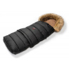 Jasmine Zimný fusak s kožušinou Black/Brown Fur