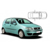 Slnečné clony na okná - FIAT Punto 5dv. (1999-2010) - Len na bočné stahovacie sklá