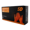 Nitrilové ochranné rukavice oranžové SD grip - M 50ks