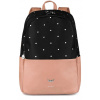 Vuch Zane Black White Dots Brown 14 L