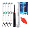 Elektrická zubná kefka Oral-B čierna + biela