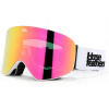 Horsefeathers Edmond - White/Mirror Pink one size