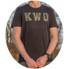Tričko KWO T-Shirt Black Veľkosť XXL