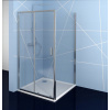 Štvorcová sprchová kabína s posuvnými dverami 100x100 EASY L/P