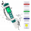 TESTER KVALITY PITNEJ VODY TEMP PH MIERNIK 7v1 LCD