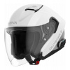 Mesh prilba s headsetom Outstar 2, SENA (lesklá biela) M