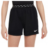 Dievčenské šortky Nike Dri-Fit Trophy Training Shorts - black/white - Čierny (L)