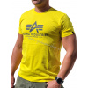 Alpha Industries Basic T Shirt Empire Yellow tričko pánske Veľkosť: M, Farba: žltá