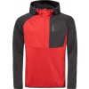 Pánská funkční mikina s kapucí KLIMATEX Hagen červená Velikost: 2XL