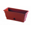 heidrun Plastový kvetináč s podmiskou Bell 40x20x17cm