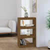 Knižnica/deliaca stena medová 60x30x103,5 cm masívna borovica-ForU-808166
