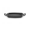 Le creuset Signature panvica na grilovanie 30x27cm Farba: Čierna