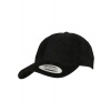 Low-profile corduroy cap Dad Cap black čierna One Size Flexfit 4053838194386