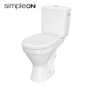 Cersanit - CERSANIA II wc compact 698 SimpleOn 010 so sedátkom duraplast (K11-2339)