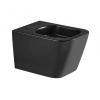 kielle Arkas I Závesné WC, Vortex Rimless+, matná čierna 30111014
