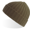 Atlantis Headwear Čepice Shore, pletená COT33708055099-olive Olivová UNI