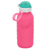 Squeasy Gear Silikónová fľaša 480 ml Ružová