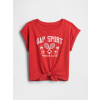 GAP Baby tričko s logom Červená 18-24M Červená Červená