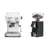 Ascaso Dream PID, Cloud White + Eureka Mignon Specialita Smart, CR black