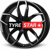 RIAL Lucca 8x19 5x108 ET45 diamond-black frontpolished