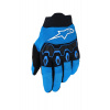 Rukavice FULL BORE V2 YOUTH/KIDS, ALPINESTARS, dětské (modrá/černá, vel. 2XS)