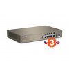 Tenda TEG5312F Gigabit L3 Managed Switch, 10x RJ45 1Gb/s, 2x SFP, STP, RSTP, MSTP, IGMP, VLAN, Rack