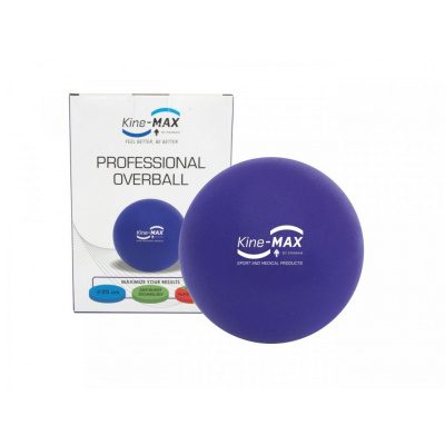 Cvičebná lopta Kine-MAX Professional Overball 25cm - modrá