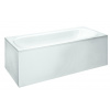 Laufen SOLUTIONS vaňa 180x80cm s panelom ľavým a konštrukciou, biela, akrylátová H2245050000001