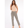 Cornette Pyžamové nohavice 690/47 - bavlna Zvierací vzor XL
