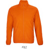 SOL'S | Factor Men, Pánska fleecová bunda, oranžová, 3XL