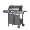 Gril Strend Pro Gordon, BBQ, plynový 4+1 hořáky 2212251