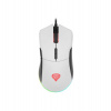 Genesis herná optická myš KRYPTON 290/RGB/6400 DPI/Herná/Optická/6 400 DPI/Drôtová USB/Biela (NMG-1785)